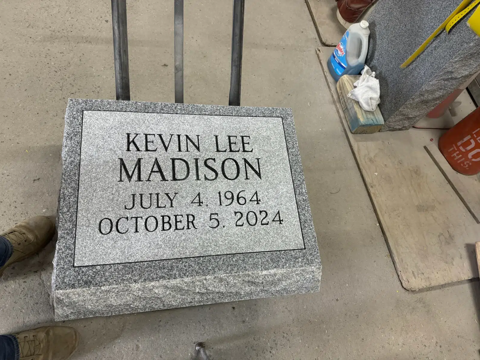 Granite Headstone Design hand-carved by Unique Memorial Designs in NJ — image 4